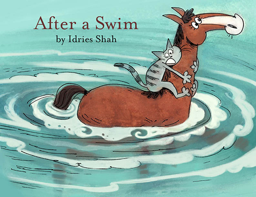 After a Swim - book illustration - cover
