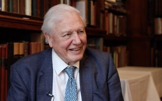 Sir David Attenborough receives the first ISF Award for Human Achievement - youtube
