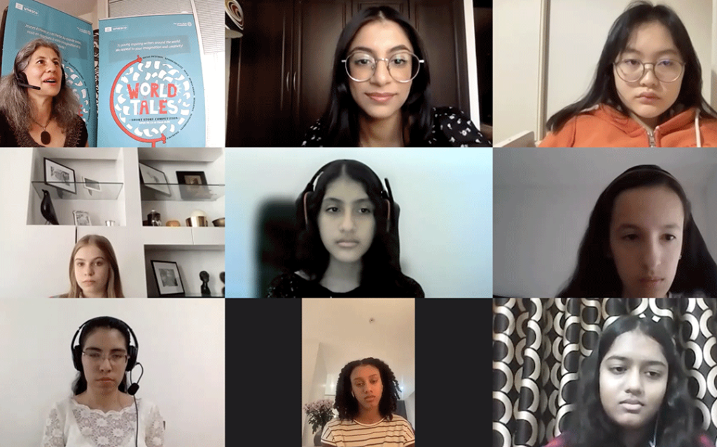 Saira Shah speaks with competition winners