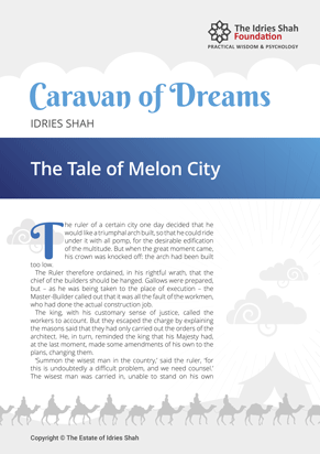The Tale of Melon City from Caravan of Dreams