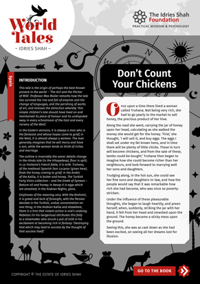 Don’t Count Your Chickens from World Tales