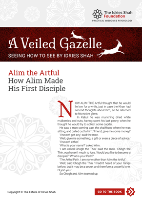 How Alim made his First Disciple from A Veiled Gazelle