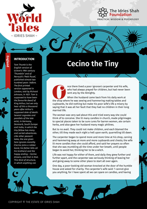 Cecino the Tiny from World Tales