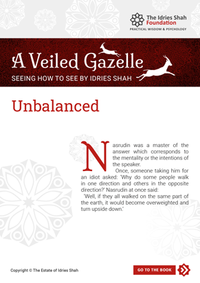 Unbalanced from A Veiled Gazelle