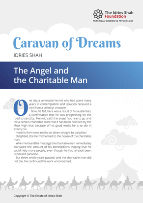 The Angel and the Charitable Man from Caravan of Dreams