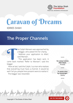 The Proper Channels from Caravan of Dreams