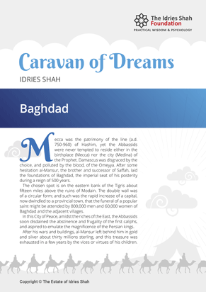 Baghdad from Caravan of Dreams