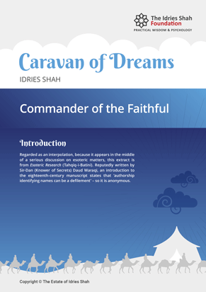 Commander of the Faithful from Caravan of Dreams