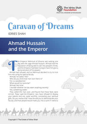 Ahmad Hussain and the Emperor from Caravan of Dreams