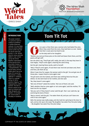 Tom Tit Tot from World Tales
