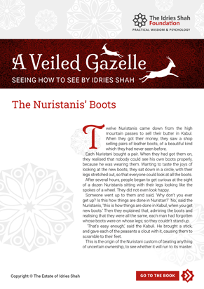 The Nuristanis’ Boots from A Veiled Gazelle