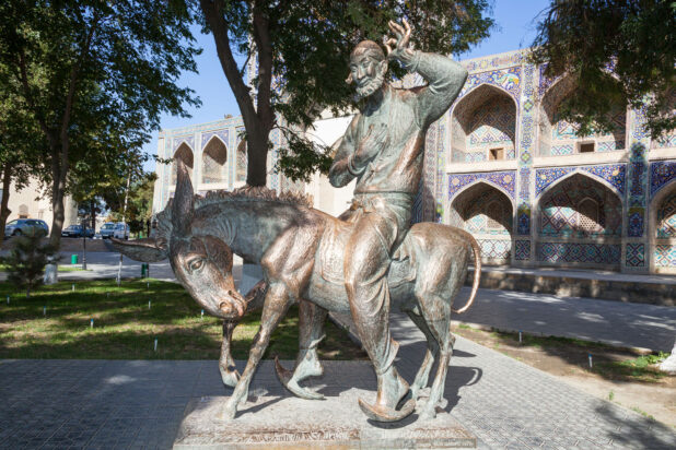 Statue of Afandi - In Central Asia, Nasrudin is commonly known as ‘Afandi'