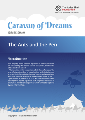 The Ants and the Pen from Caravan of Dreams