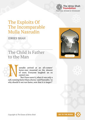 The Child Is Father to the Man from The Exploits of the Incomparable Mulla Nasrudin