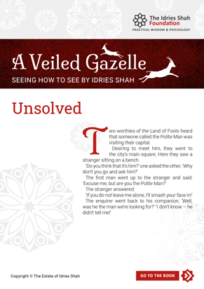 Unsolved from A Veiled Gazelle