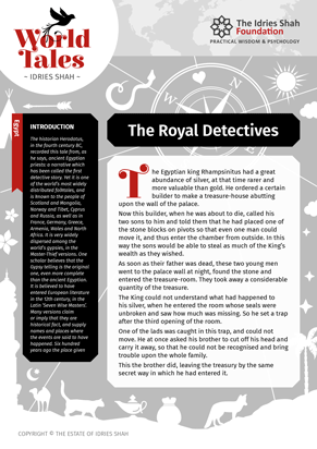 The Royal Detectives from World Tales