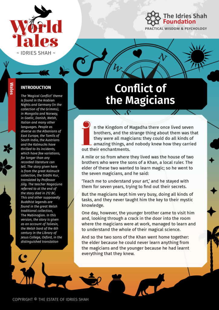 Conflict of the Magicians from World Tales
