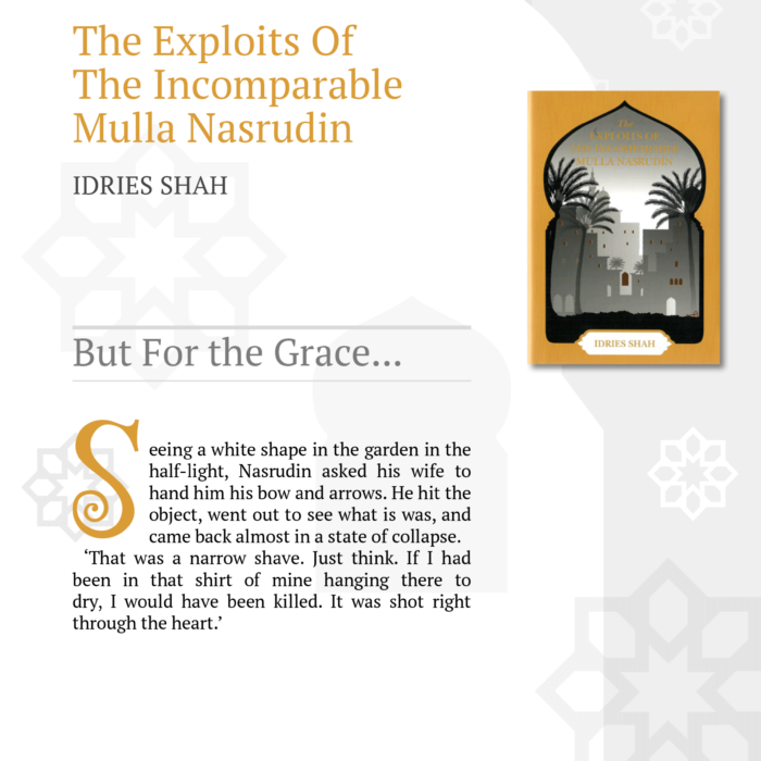 But For the Grace… from The Exploits of the Incomparable Mulla Nasrudin