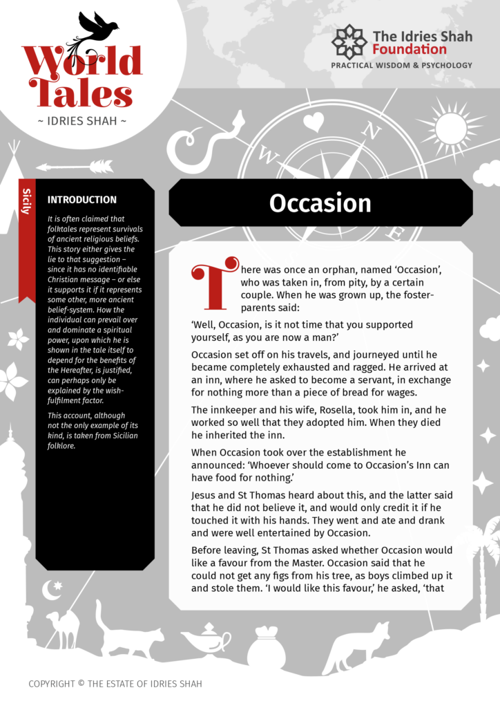 Occasion from World Tales
